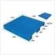 19.5kg Heavy Duty Plastic Pallet 1500 x 1500 mm for Racking 1000kg Load Capacity