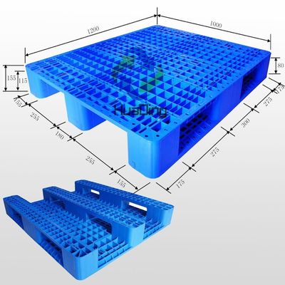 4-Way Plastic Pallets with Steel The Perfect Combination of Strength and Affordability
