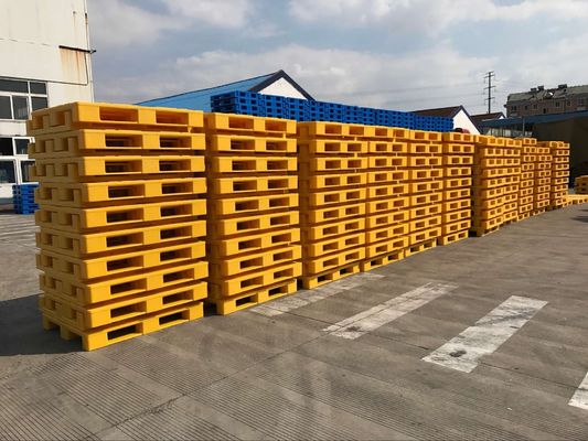 Metal Reinforced Euro Plastic Pallet for Racking Dynamic Load 1.5T and Racking Load 1.2T