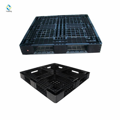 HUADING Heavy Duty Recycled Plastic Pallet for Warehouse Storage Open Deck Design