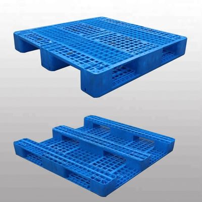 Dynamic Load of 1.5T 1200*1000*150mm Heavy Duty 3 Runners Open Deck EU Plastic Pallet
