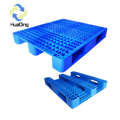 HUADING Euro Durable 4 Way Entry Racking Grid Plastic Pallet for Heavy Duty Logistics