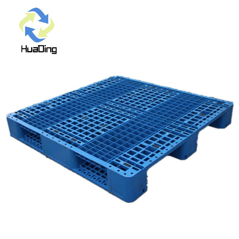 Single Faced Style HDPE Plastic Pallets HD3RGNS1212A for Heavy Duty Storage Solutions