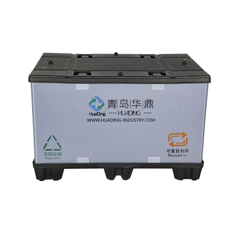 Custom Automotive Packaging by HUADING Heavy Duty Plastic Injection Molding Pallet Box